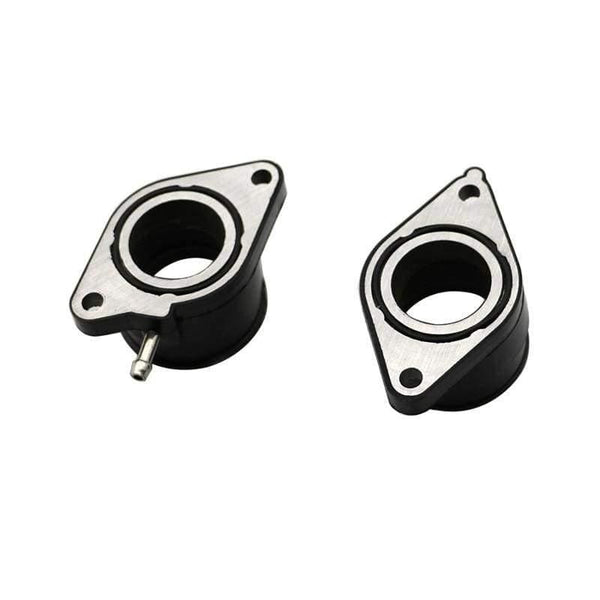 Planet Gates TT600 Carburetor Adapter Holders INSULATORS Intake Manifold Carb Joint Boots set for For Yamaha TT 600 1984 - 1989 /1993 - 1997
