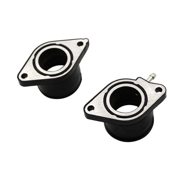 Planet Gates TT600 Carburetor Adapter Holders INSULATORS Intake Manifold Carb Joint Boots set for For Yamaha TT 600 1984 - 1989 /1993 - 1997