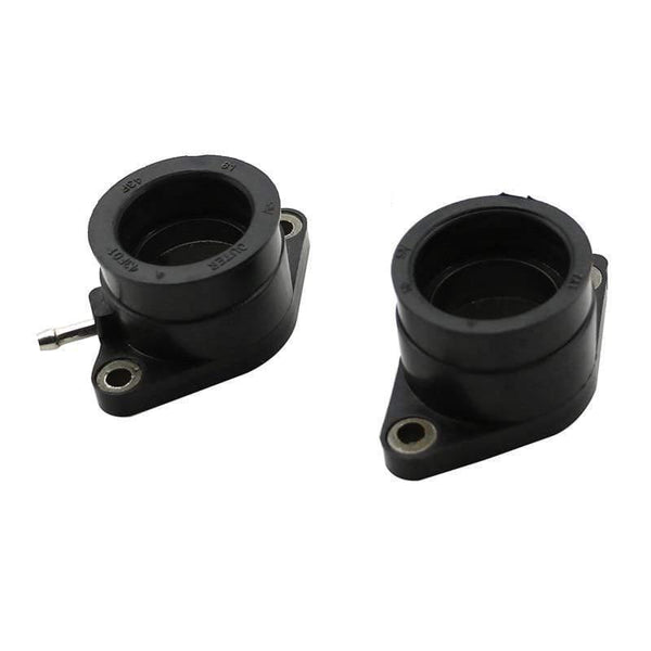 Planet Gates TT600 Carburetor Adapter Holders INSULATORS Intake Manifold Carb Joint Boots set for For Yamaha TT 600 1984 - 1989 /1993 - 1997