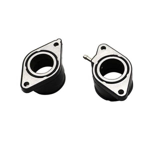 Planet Gates TT600 Carburetor Adapter Holders INSULATORS Intake Manifold Carb Joint Boots set for For Yamaha TT 600 1984 - 1989 /1993 - 1997