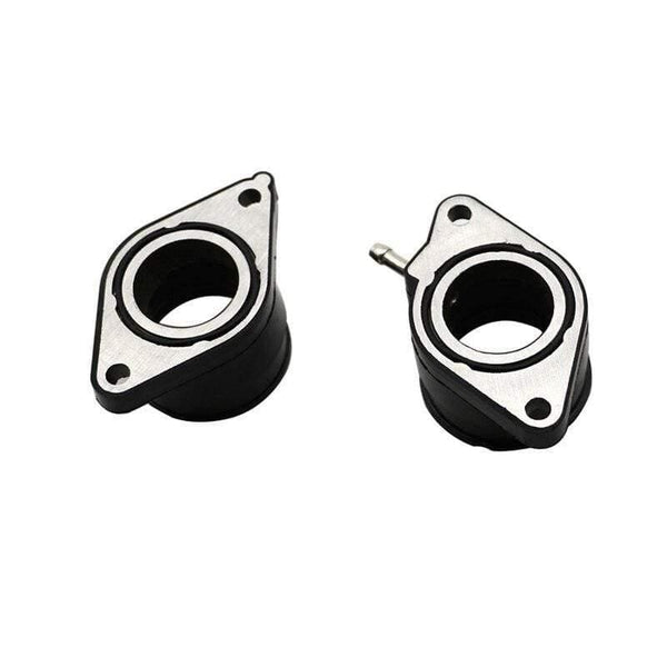 Planet Gates TT600 Carburetor Adapter Holders INSULATORS Intake Manifold Carb Joint Boots set for For Yamaha TT 600 1984 - 1989 /1993 - 1997