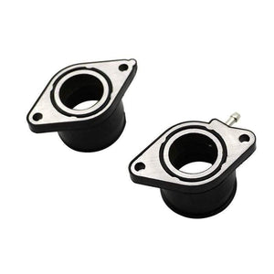 Planet Gates TT600 Carburetor Adapter Holders INSULATORS Intake Manifold Carb Joint Boots set for For Yamaha TT 600 1984 - 1989 /1993 - 1997