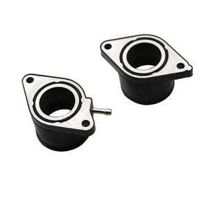 Planet Gates TT600 Carburetor Adapter Holders INSULATORS Intake Manifold Carb Joint Boots set for For Yamaha TT 600 1984 - 1989 /1993 - 1997