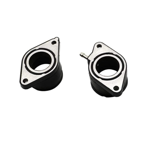 Planet Gates TT600 Carburetor Adapter Holders INSULATORS Intake Manifold Carb Joint Boots set for For Yamaha TT 600 1984 - 1989 /1993 - 1997