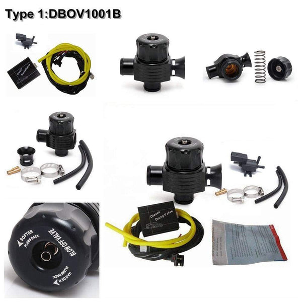 Planet Gates TURBO DIESEL ELECTRONIC BLOW OFF VALVE DUMP VALVE KIT FOR BMW AUDI VW MERCEDES ISUZU EP-DBOV1001B/EP-DBOV1001