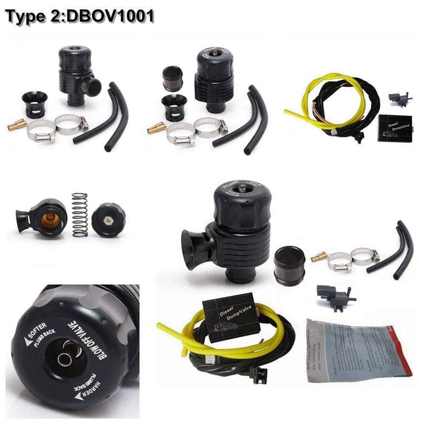 Planet Gates TURBO DIESEL ELECTRONIC BLOW OFF VALVE DUMP VALVE KIT FOR BMW AUDI VW MERCEDES ISUZU EP-DBOV1001B/EP-DBOV1001