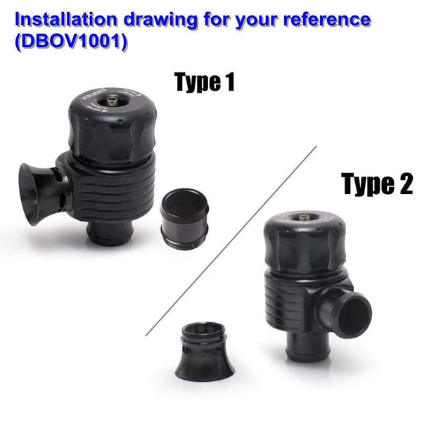 Planet Gates TURBO DIESEL ELECTRONIC BLOW OFF VALVE DUMP VALVE KIT FOR BMW AUDI VW MERCEDES ISUZU EP-DBOV1001B/EP-DBOV1001