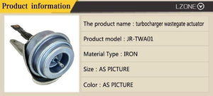 Planet Gates Turbo turbocharger wastegate actuator GT1749V 724930-5010S 724930 for AUDI VW Seat Skoda 2.0 TDI 140HP 103KW JR-TWA01