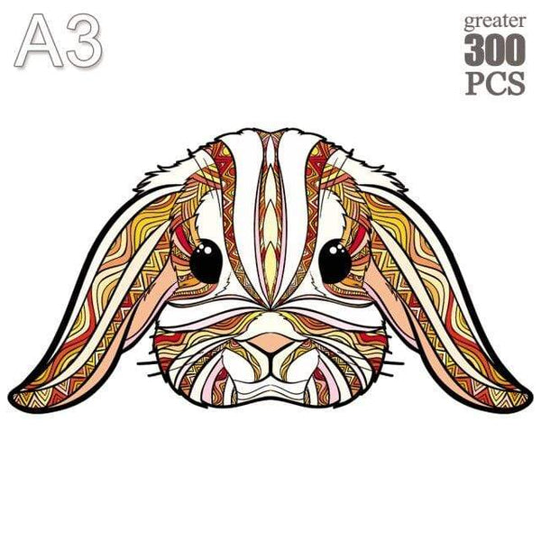 Planet Gates TUZI-02-A3 3D Puzzle Board Game Montessori Educational Wooden Toys Puzzle Animal Jigsaw Puzzles Owl for Adult Kids Wooden Toy Gift