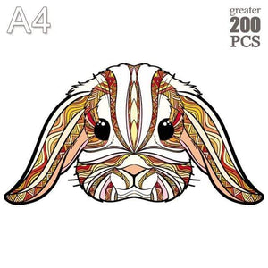 Planet Gates TUZI-02-A4 3D Puzzle Board Game Montessori Educational Wooden Toys Puzzle Animal Jigsaw Puzzles Owl for Adult Kids Wooden Toy Gift