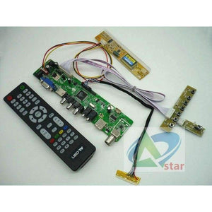 Planet Gates TV+HDMI+VGA+AV+USB+AUDIO TV  15.6"  CLAA156WA01A B156XW01 V.2 LP156WH1-TLA3 TL1366*768 LCD controller board DIY kits