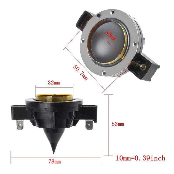 Planet Gates Tweeter Aft Diaphragm Membrane EV32 Audio Electro Voice Speaker Replacement Horn Driver DH3 DH2010A D-DH3 FM1202 FM1502 S15 SH-1