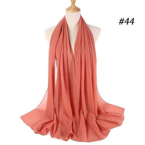 Planet Gates tx orange Popular Malaysia style women plain bubble chiffon scarf hijab wrap solid color shawls headband muslim hijabs scarves/scarf