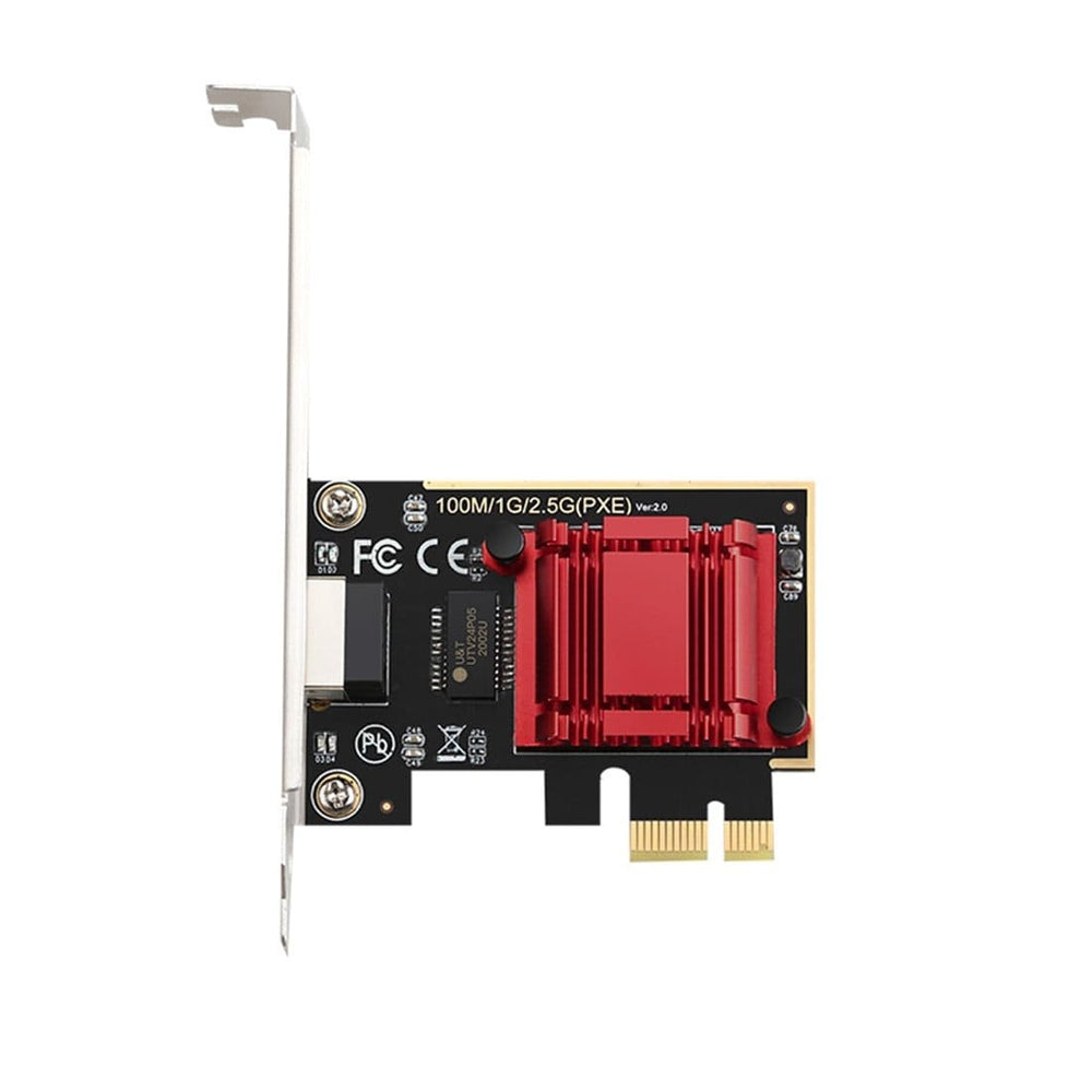 Planet Gates TXA092 PCIE Card 2.5Gbps Gigabit Network Card 10/100/1000Mbps RTL8125b RJ45 Ethernet Network Card PCI-E Network Adapter