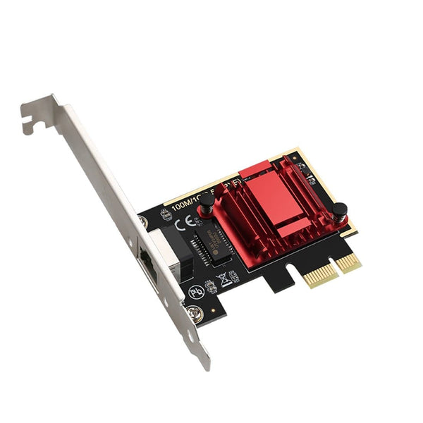 Planet Gates TXA092 PCIE Card 2.5Gbps Gigabit Network Card 10/100/1000Mbps RTL8125b RJ45 Ethernet Network Card PCI-E Network Adapter