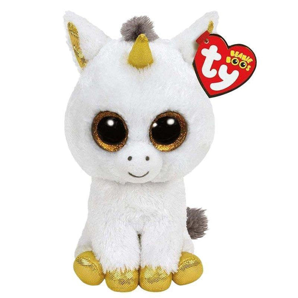 Ty Stuffed & Plush Animals White Unicorn Toy Doll 6" 15cm