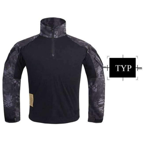 Planet Gates TYP / S Multicam Combat Shirt Hunting Clothes G3 BDU Airsoft Tactical emerson Army Military Wargame Multicam Black Shirt