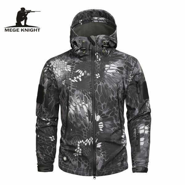 Planet Gates TYP / XS Men's Military Camouflage Fleece Jacket Army Tactical Clothing  Multicam Male Camouflage Windbreakers