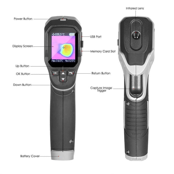 Infrared Thermal Imager IR Infrared Imaging Devices Mini Handheld Thermal Imaging Camera -20~450℃/-4~842℉ Thermal Image Device