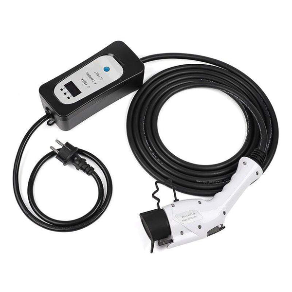 Planet Gates Type 1 J1772 EV charger schuko plug EVSE Charging EV cable for nissan leaf electric vehicle 16A 13A 10A 8A