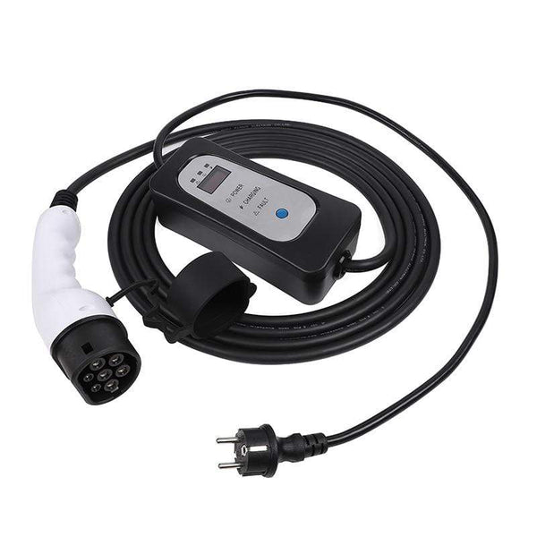 Planet Gates Type 1 J1772 EV charger schuko plug EVSE Charging EV cable for nissan leaf electric vehicle 16A 13A 10A 8A