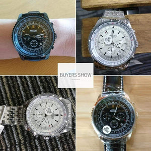 Planet Gates Type 1 Men Watch Stainless Steel Quartz Watches Men Top Brand Luxury Clock Men Relogio Masculino Erkek Kol Saati