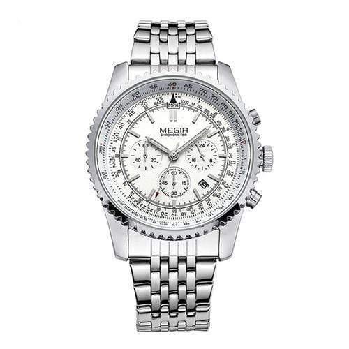 Planet Gates Type 2 Men Watch Stainless Steel Quartz Watches Men Top Brand Luxury Clock Men Relogio Masculino Erkek Kol Saati