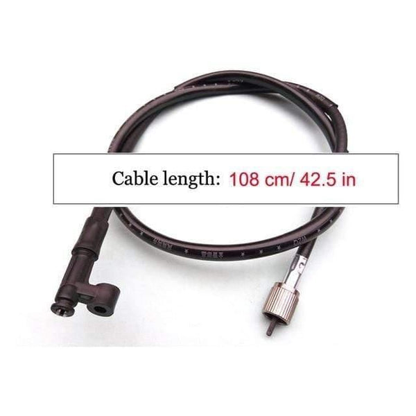 Planet Gates Type B -108cm Motorcycle Scooter Speedo Odometer Speedometer Cable Instruments Line For 50cc 90cc 125cc 150cc Electric Scooter Moped