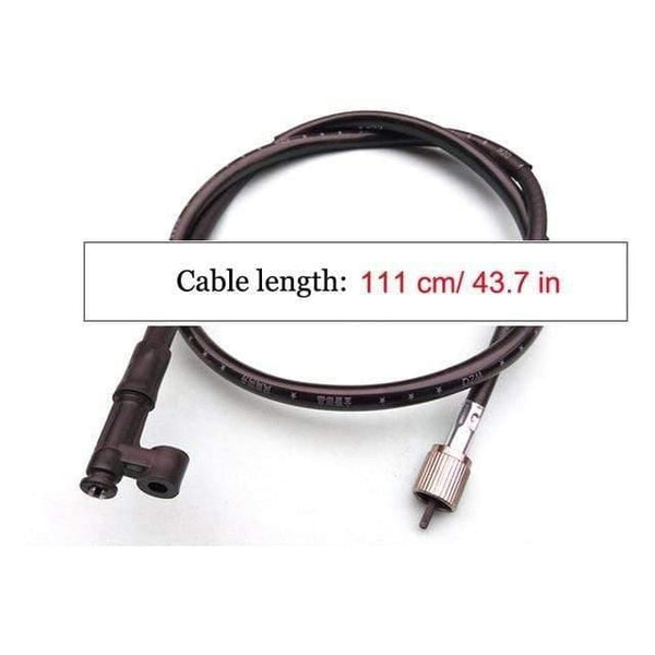 Planet Gates Type B -111cm Motorcycle Scooter Speedo Odometer Speedometer Cable Instruments Line For 50cc 90cc 125cc 150cc Electric Scooter Moped