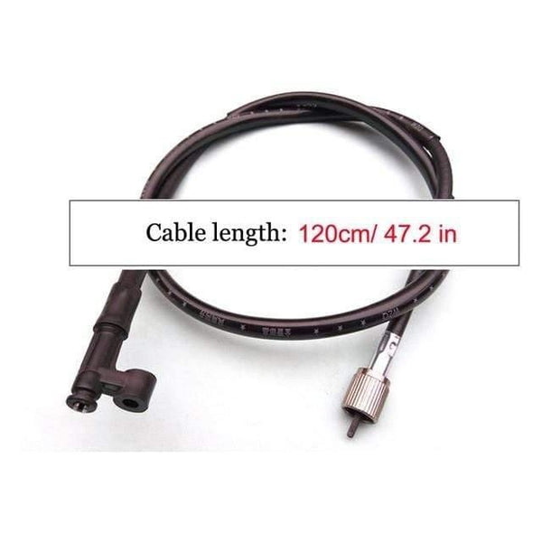 Planet Gates Type B -120cm Motorcycle Scooter Speedo Odometer Speedometer Cable Instruments Line For 50cc 90cc 125cc 150cc Electric Scooter Moped