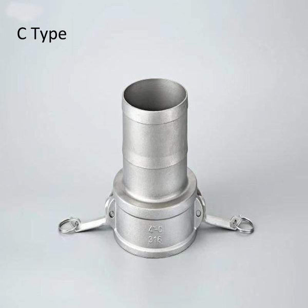 Camlock Couplings  1/2" to 2" Stainless Steel Camlock Fittings  Homebrew  MPT FPT Barb Adapte