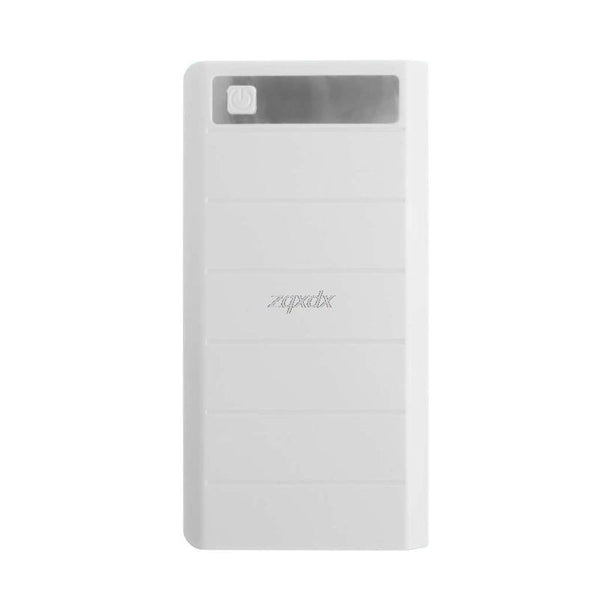 Planet Gates Type C Input 2 USB 8x 18650 Battery DIY Holder LED Display Power Bank Case Box  1M Z07 Drop ship