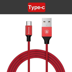Planet Gates Type-c Red / 120cm Baseus 3 in 1 USB Cable For iPhone XS Max XR X 8 7 Charging Charger Micro USB Cable 2 in 1 Mobile Phone USB Type c Type-c Cable