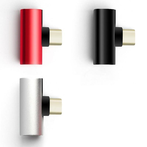 Planet Gates Type C To 3.5MM Adapter Mobile Phone Earphone Audio Adpater For Xiaomi For Android USB-C Headphones Splitter Converter Adapters