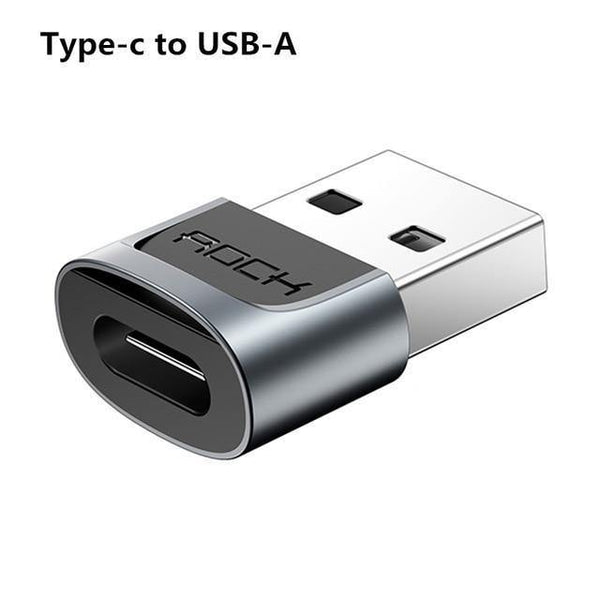 Planet Gates Type-c to USB-A ROCK Micro USB Adapter USB-C 3.1 OTG Converter Type-c Switch for Android  Smartphone Charger Data Connector