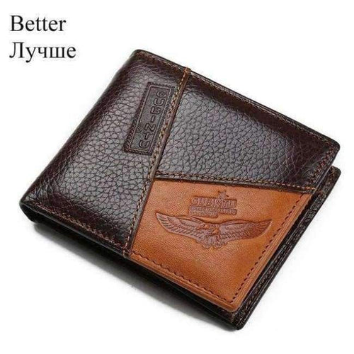 Planet Gates Type1 better GUBINTU Genuine Leather Men Wallets Coin Pocket Zipper Real Men's Leather Wallet with Coin High Quality Male Purse cartera