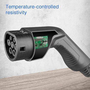 Planet Gates Type2 EV Charger Level 16/24/32A Portable Electric Vehicle  CEE Plug 220V-240V  EVSE Car Charging Cable IEC 62196-2 6M