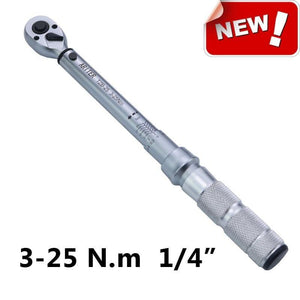 Torque Wrench 0.5-500N.m 1/4 3/8 1/2 Square Drive High-accuracy Car Bike Repair Hand Tools Spanner Torque Key