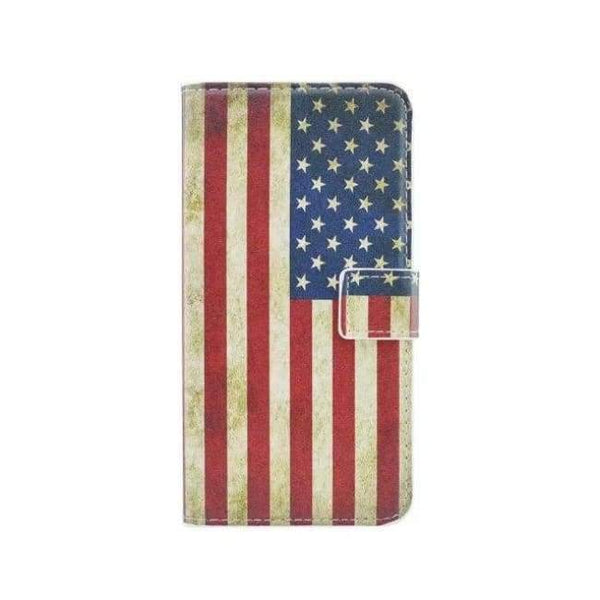 Planet Gates U Flag Painted PU Leather Lether Wallet Case For Sony Xperia T3 D5106 Jellyfish Colorful Best Heart Cheap Luxury Flower