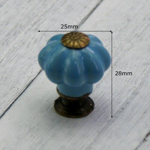 One Piece Small/Large Pumpkin cabinet knob door handles furniture Dresser drawer handle Pulls