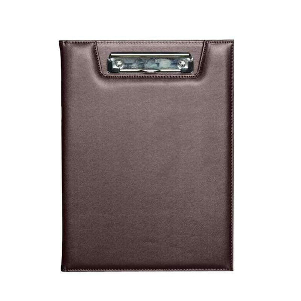 U Shape A4 Office School Supplies Notebooks Writing Pads Clipboard PU Leather Business Financial School Plastic With Pen Place - Planet Gates