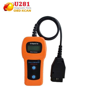 Planet Gates U281 for VW for AUDI for SEAT ABS Airbag Engine Reset Code Reader CAN BUS OBD2 Scanner Tool with free shipping