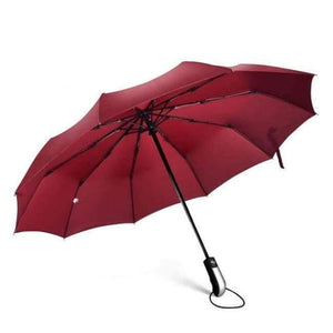 Planet Gates UBY10 Red / China Men Business Automatic Umbrella Female Windproof Stainless Steel Umbrellas Rain Women Folding Summer Umbrella UBY03
