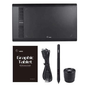 Planet Gates Ugee  M708 Black / China UGEE M708 Upgrades Graphic Tablet Digital Drawing Tablet Electronic Art Drawing Board 10x6 inch Active Area 8192 Level