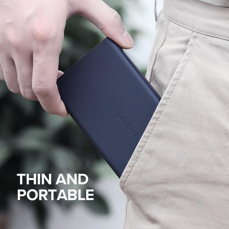 Planet Gates Ugreen 10000mAh Power Bank 18W Quick Charge 3.0 Powerbank External Battery Charger Pack For Xiaomi Mobile Phone Type C Poverbank