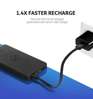 Planet Gates Ugreen 10000mAh Qi Wireless Charger Power Bank 18W USB PD Powerbank For iPhone X 8 Macbook Samsung S9 External Battery Poverbank