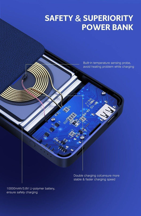 Planet Gates Ugreen 10000mAh Qi Wireless Charger Power Bank 18W USB PD Powerbank For iPhone X 8 Macbook Samsung S9 External Battery Poverbank