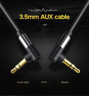 Planet Gates Ugreen Audio Jack 3.5mm Aux Cable Male to Male Aux Cable 3.5mm Jack Audio Cable auxiliar for Car Headphone MP3/4 Phone 3.5 mm