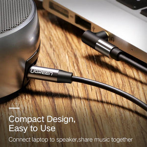 Planet Gates Ugreen Audio Jack 3.5mm Aux Cable Male to Male Aux Cable 3.5mm Jack Audio Cable auxiliar for Car Headphone MP3/4 Phone 3.5 mm