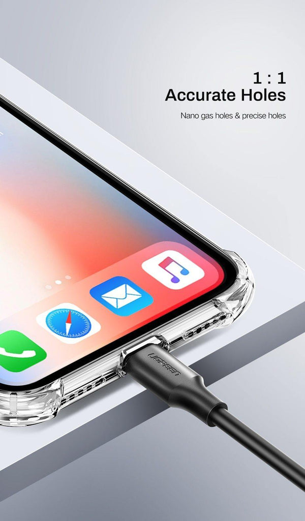 Planet Gates Ugreen Case For iPhone 7 8 Plus Case Shock-proof Back Cover For iPhone X Xs Max Phone Case HD Clear Protective For iPhone 7 Case